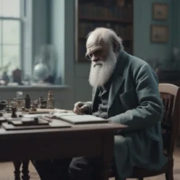 Charles Darwin Portrait Charles Darwin Portrait
