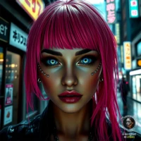 Cyberpunk Ladies 01 ArtSpace