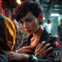 Cyberpunk Ladies 05 Artistly