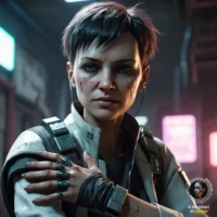 Cyberpunk Ladies 05 PicLumen