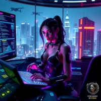 Cyberpunk Ladies 19 ArtSpace