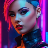 Cyberpunk Portrait 04 Cyberpunk Portrait 04