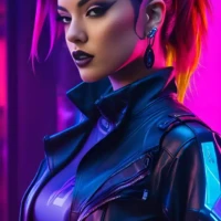 Cyberpunk Portrait 08 Cyberpunk Portrait 08