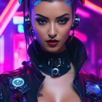 Cyberpunk Portrait 09 Cyberpunk Portrait 09