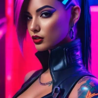 Cyberpunk Portrait 10 Cyberpunk Portrait 10