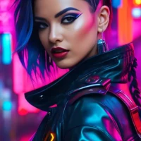 Cyberpunk Portrait 13 Cyberpunk Portrait 13