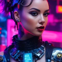 Cyberpunk Portrait 15 Cyberpunk Portrait 15