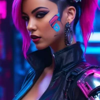 Cyberpunk Portrait 17 Cyberpunk Portrait 17