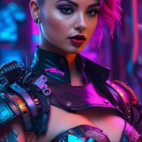 Cyberpunk Portrait 20 Cyberpunk Portrait 20