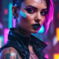 Cyberpunk Portrait 22 Cyberpunk Portrait 22