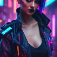 Cyberpunk Portrait 24 Cyberpunk Portrait 24