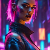 Cyberpunk Portrait 25 Cyberpunk Portrait 25