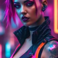 Cyberpunk Portrait 27
