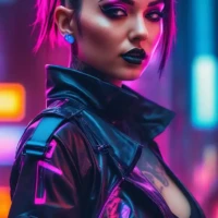 Cyberpunk Portrait 28 Cyberpunk Portrait 28