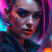 Cyberpunk Portrait 29 Cyberpunk Portrait 29