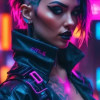 Cyberpunk Portrait 30 Cyberpunk Portrait 30