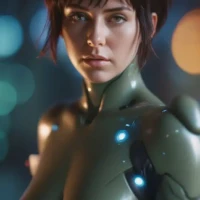 Ghost in the Shell 02 Portrait