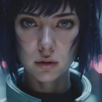 Ghost in the Shell 05 Portrait