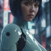 Ghost in the Shell 06 Portrait