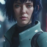 Ghost in the Shell 11 Portrait