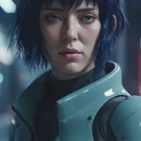 Ghost in the Shell 11 Portrait Ghost in the Shell 11 Portrait