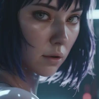 Ghost in the Shell 14 Portrait Ghost in the Shell 14 Portrait