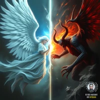 Good vs Evil-Test 01 ArtSpace