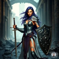 Kriegerin Isolde