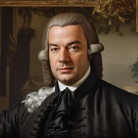 Johann Sebastian Bach Portrait Johann Sebastian Bach Portrait