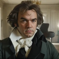 Ludwig van Beethoven Portrait Ludwig van Beethoven Portrait