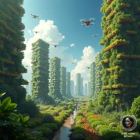 Visionary Cities 11 SeaArt